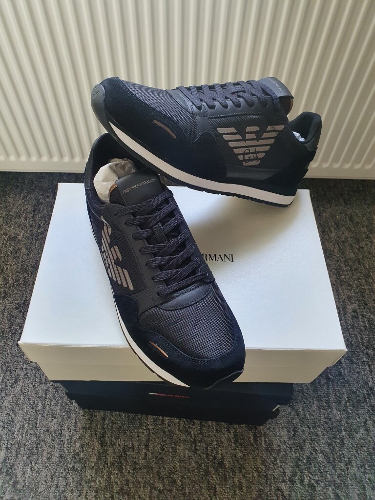 Original Emporio armani trainers new 